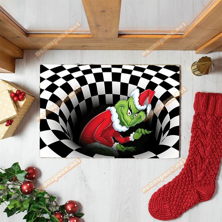 Christmas 3D Illusion Doormat