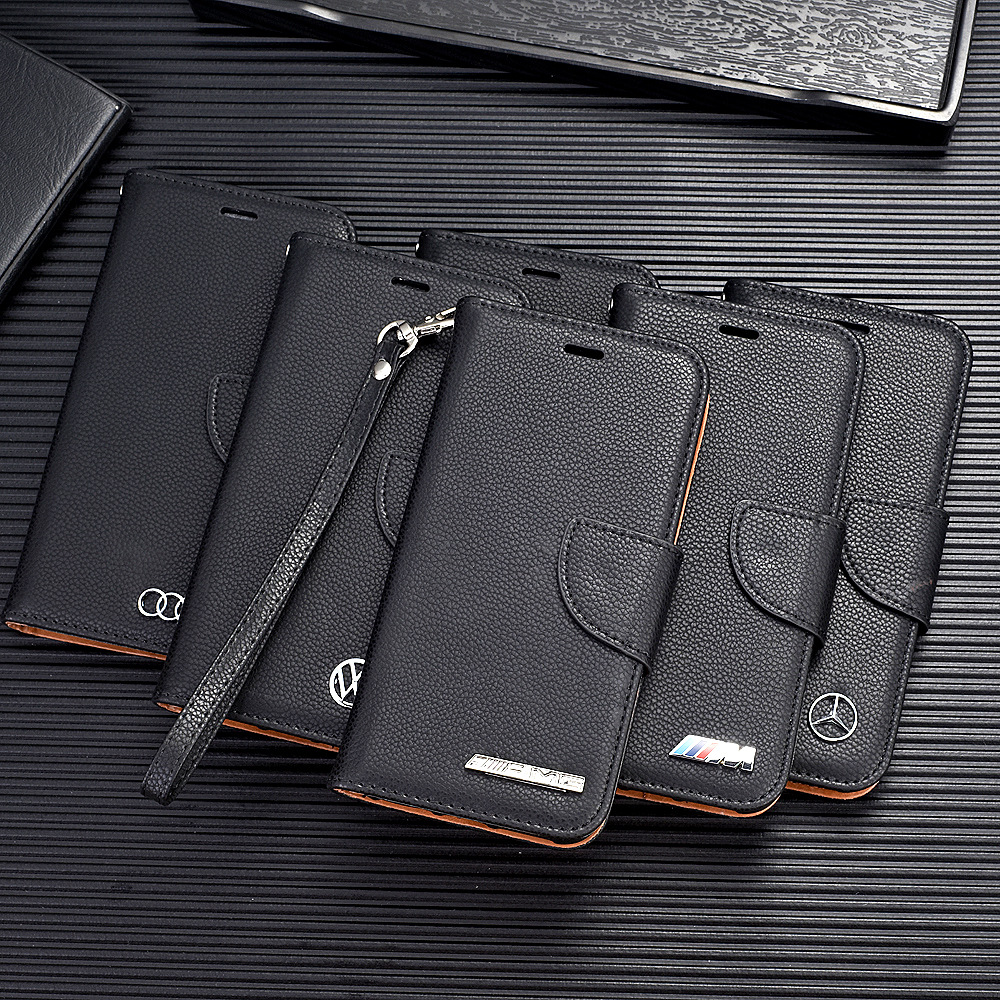 🔥HOT SALE 50% OFF 🚗Car logo-book type leather case