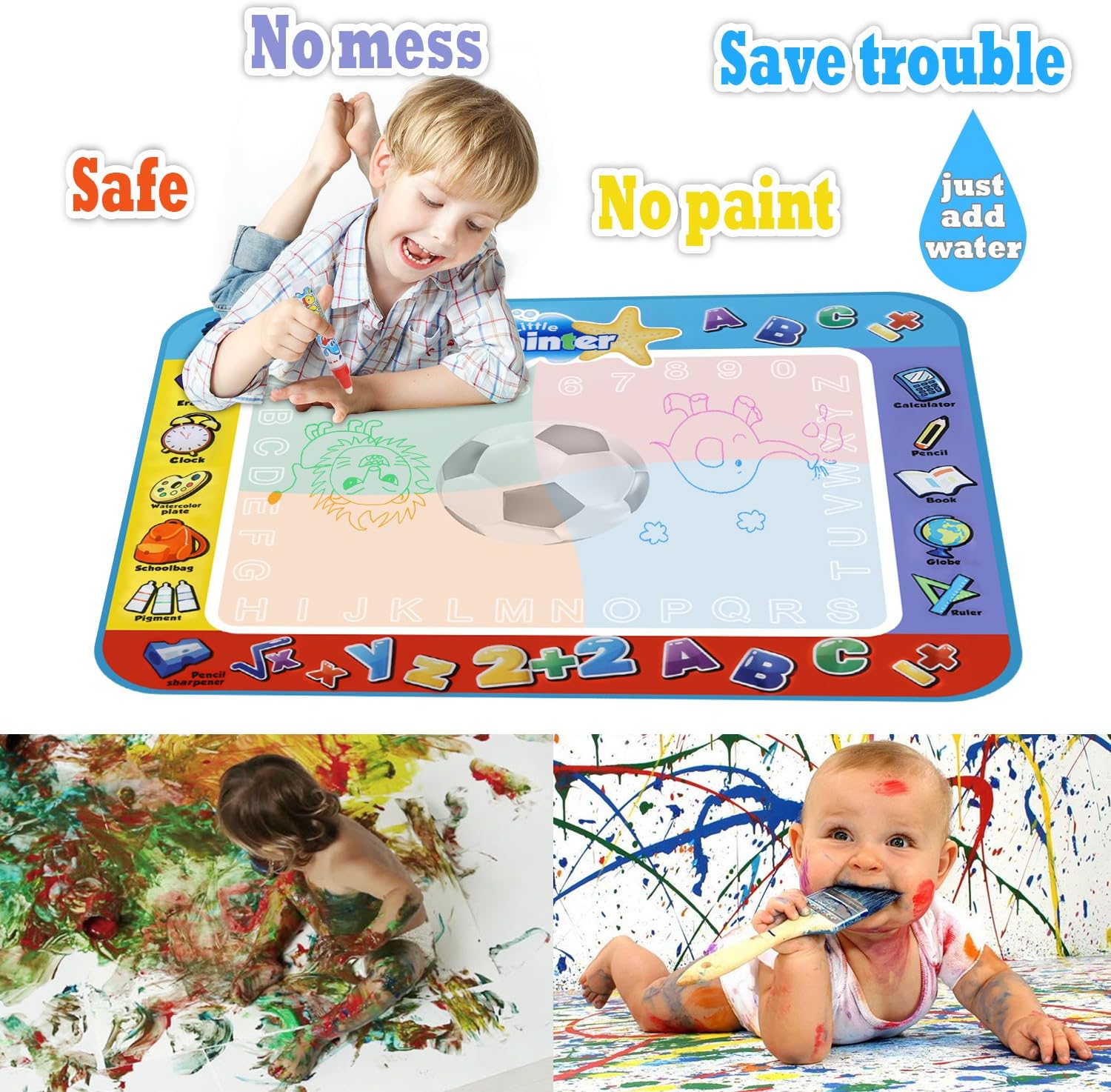 🔥Last Day 45% OFF-Kids Toys Large Water Painting Mat