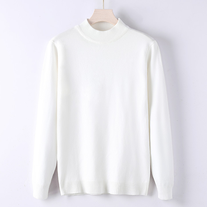 Men's Half Turtleneck Sweater - Casual Knit Pullover Clothing