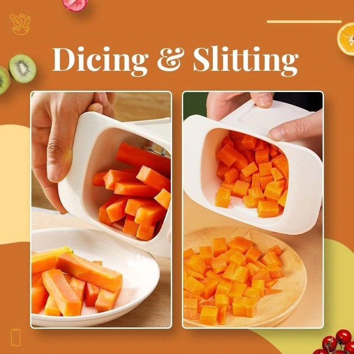 (🎄EARLY CHRISTMAS SALE - 48% OFF NOW) 2-in-1 Fruits And Vegetables Chopper -BUY 2 GET 1 FREE NOW!