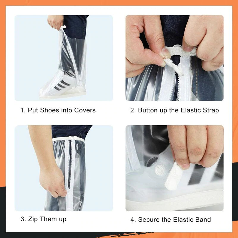 All-Round Long Waterproof Boot Cover (1 pair )