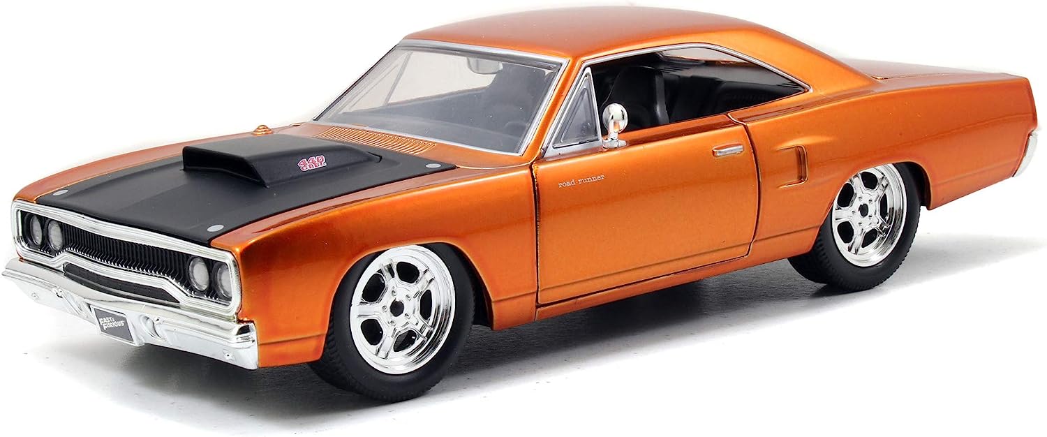 [Last day flash sale💥45% OFF]  Fast & Furious Plymouth Road Runner 1:24 Diecast Car