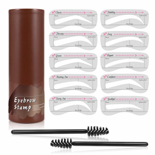 🔥Last day 70% OFF-Perfect Brows Stencil & Stamp Kit