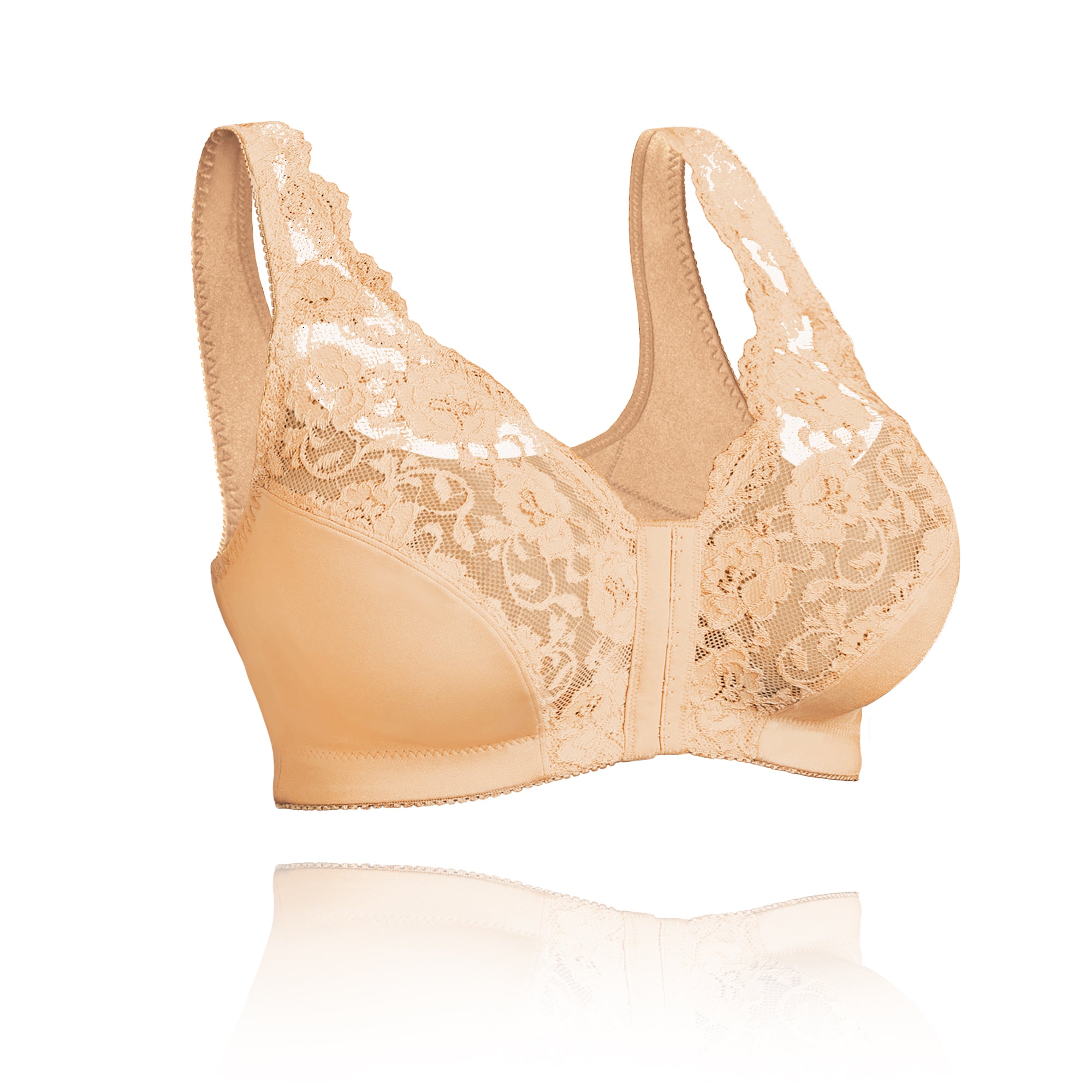 ❤️Summer Sale 50% 0ff❤️Front hooks, stretch-lace, super-lift, and posture correction – ALL IN ONE BRA!