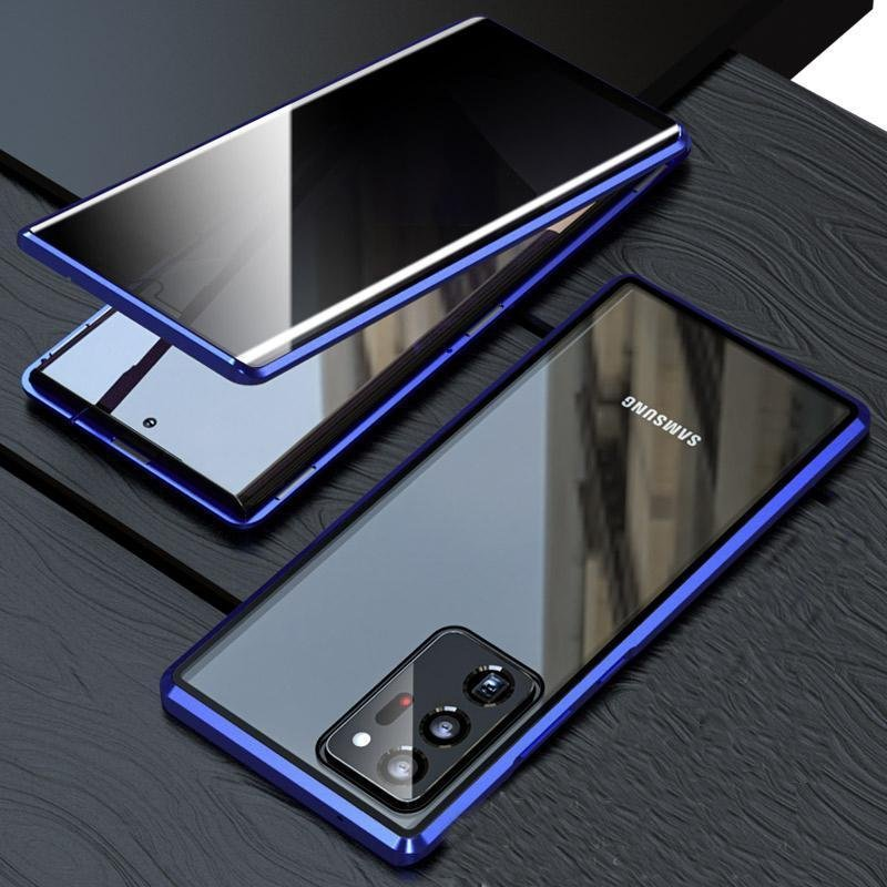 Magnetic Tempered Glass Double-sided Phone Case