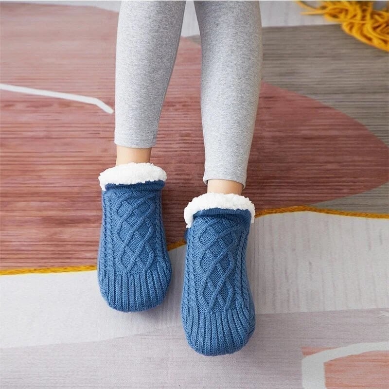Indoor Non-slip Thermal Socks✅ Bye to Numbness, Pain and Swelling ✅ Foot issues and sensitive feet ✅ Help increase blood flow and circulation.
