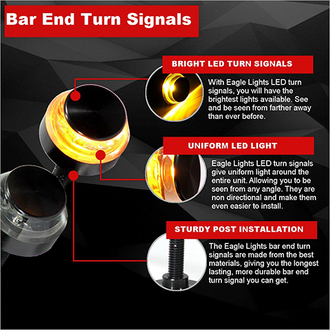 Bar End Turn Signal light