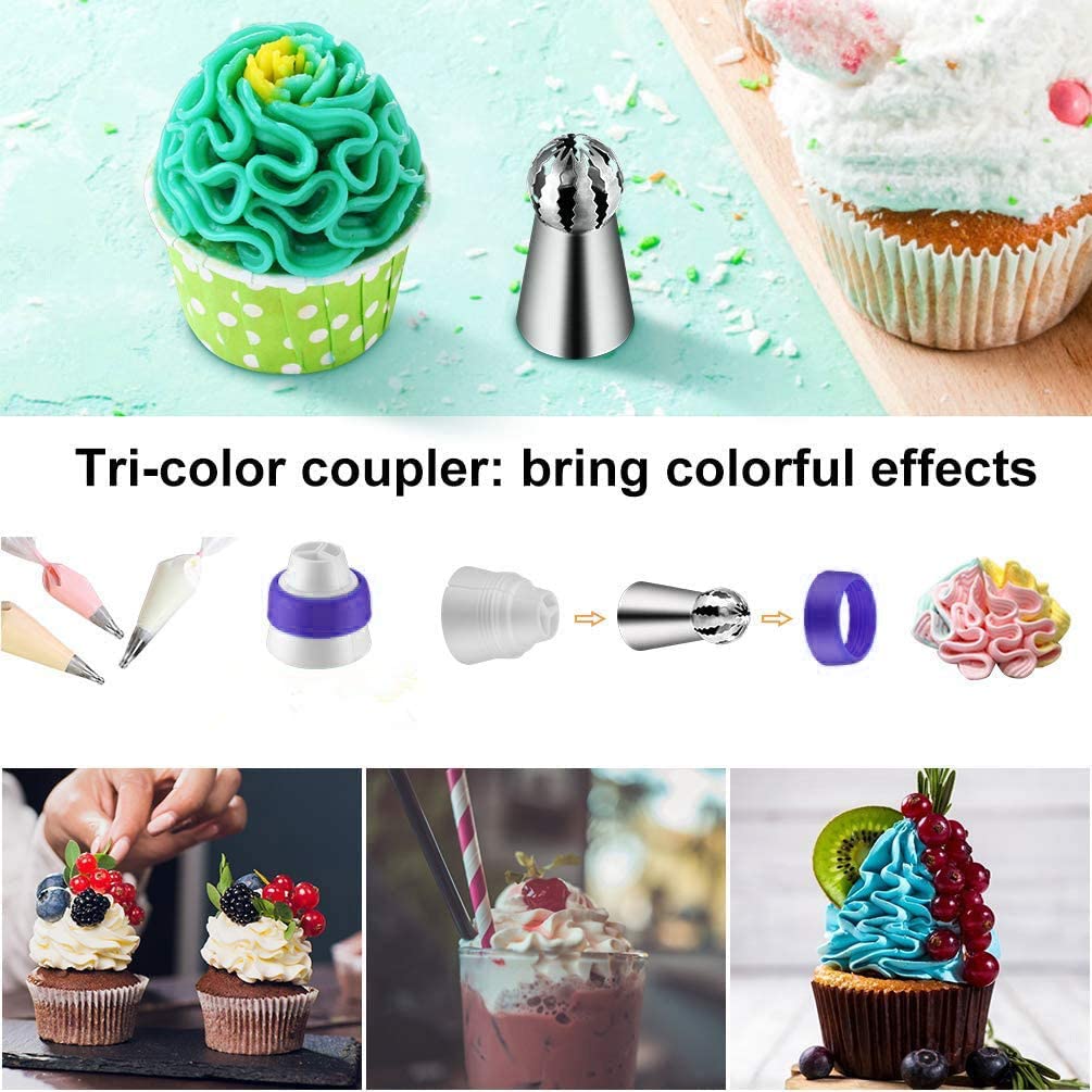 【🎁​CHRISTMAS PROMOTIONS 🔥-50% OFF】Cake Decor Piping Nozzle Set