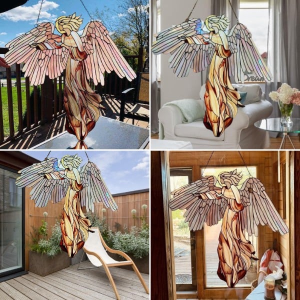 🔥Last Day Promotion-SAVE 50% OFF🔥Guardian Angel Window Panel Hangings-BUY 2 GET 10% OFF & FREE SHIPPING