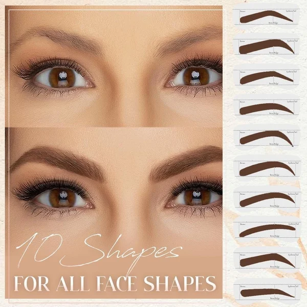 🔥 Last day 70% OFF 🔥 Perfect Brows Stencil & Stamp Kit✨