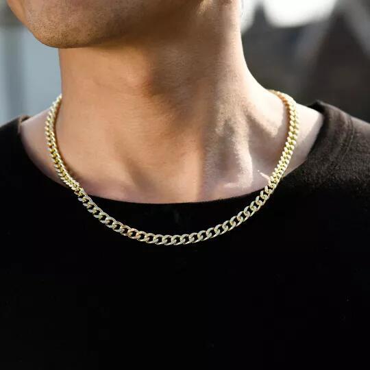 To My Son, I Love You Link Chain Necklace