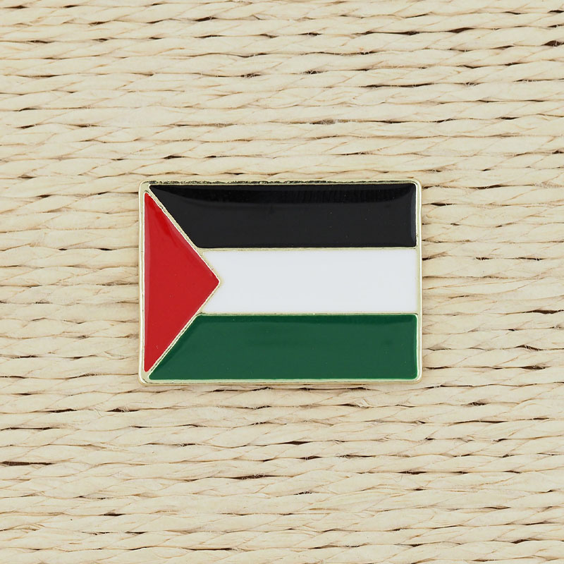 Free Palestine Flag Pin