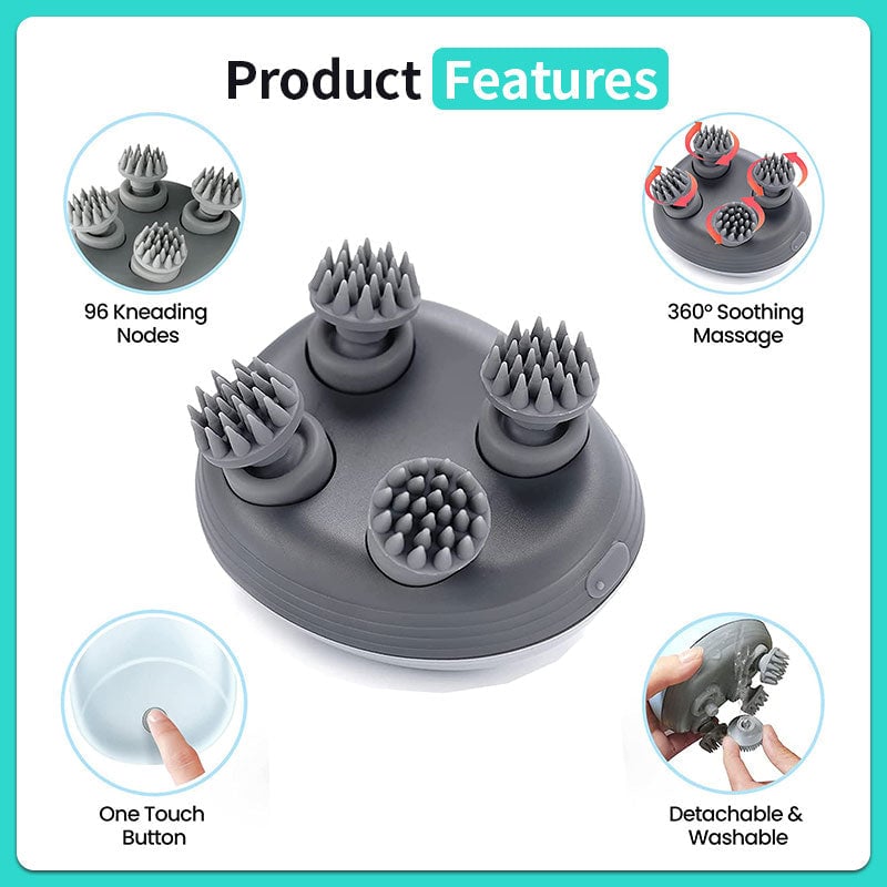🐾Pet Mini Electric Four Claw Massager