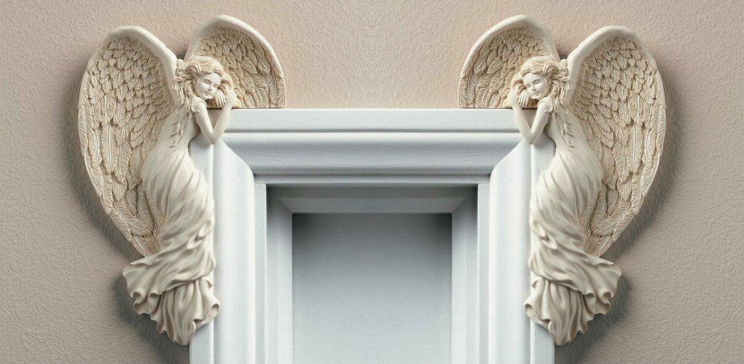 Door Frame Wings Sculpture
