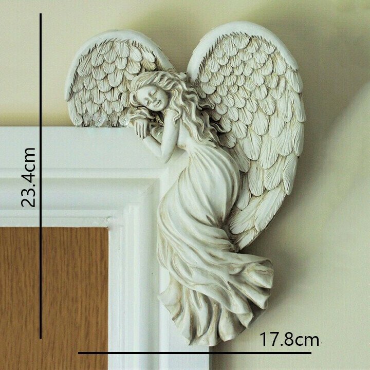 Door Frame Angel Wings Sculpture