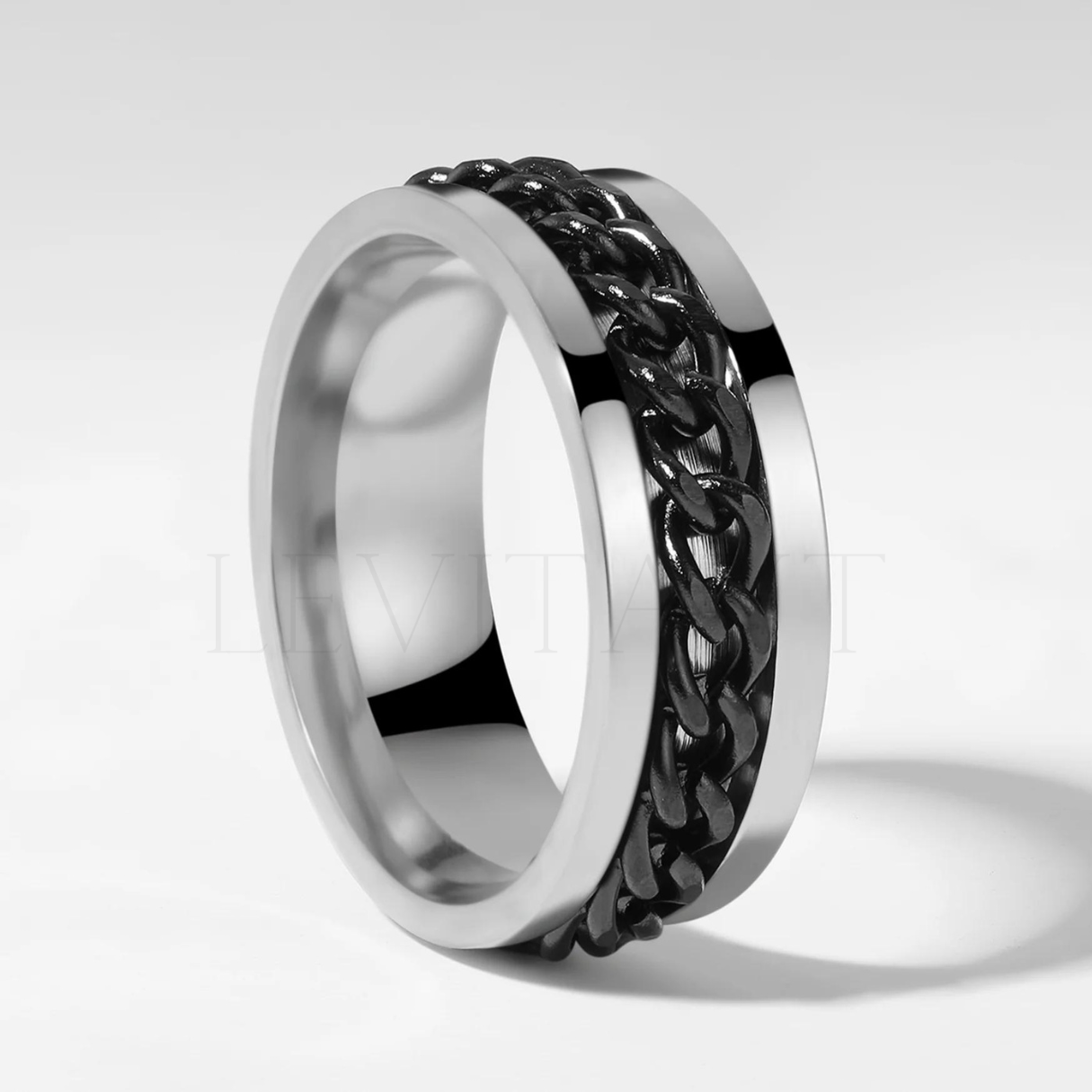 Subtle and Stylish Chain Link Ring (unisex)
