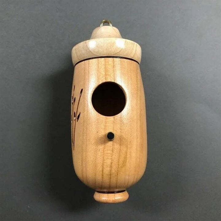 Wooden Hummingbird House-Gift for Nature Lovers