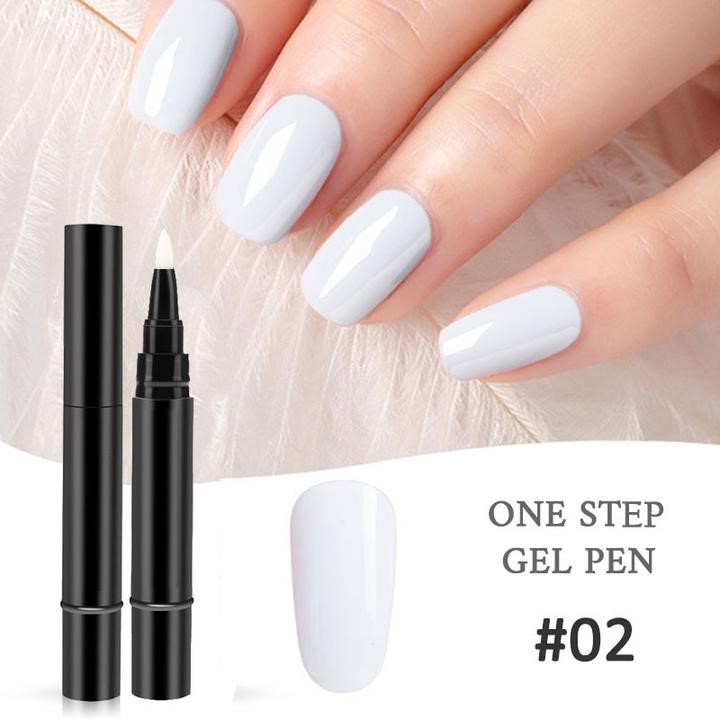 (🔥Last Day Flash Sale-50% OFF)One Step Nail Gel Pen-🎉Buy 9 Get 9 Free Now(Get All Color)!