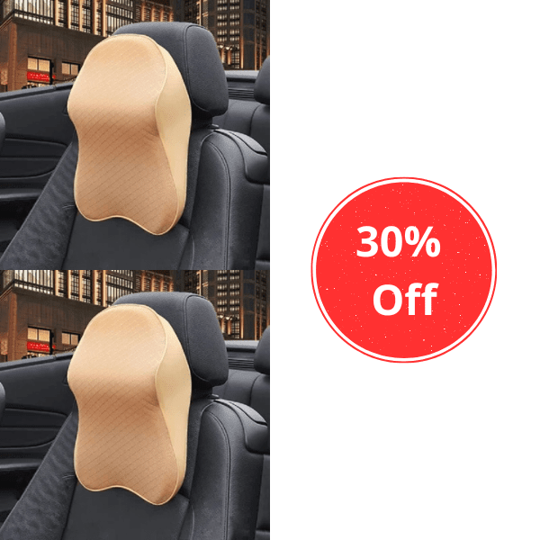 🌟Car Seat Headrest Neck Rest Cushions