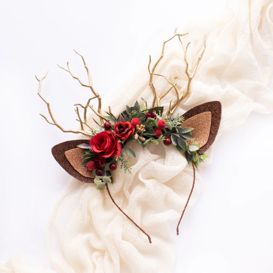 💥Black Friday Big Sale-50% OFF⚡Reindeer Headband-Christmas Reindeer Antler