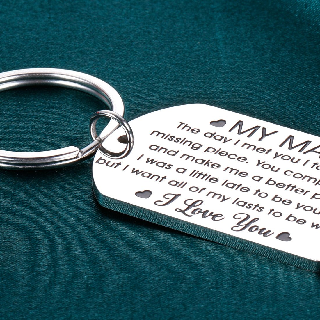 My Man Keychain