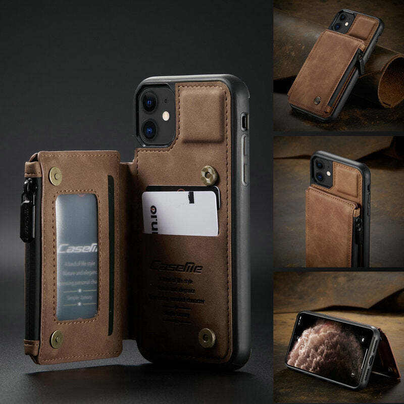 Premium iPhone Wallet Case With Card Holder