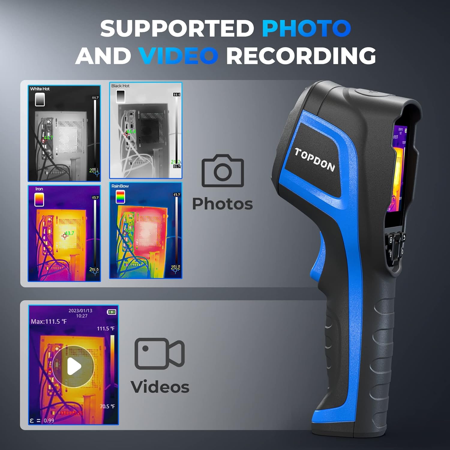 TOPDON Thermal Imaging Camera High Resolution Handheld Infrared Camera
