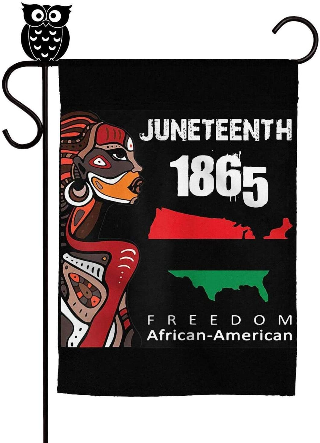 Juneteenth Day Poster Welcome Patio Outdoor Flag