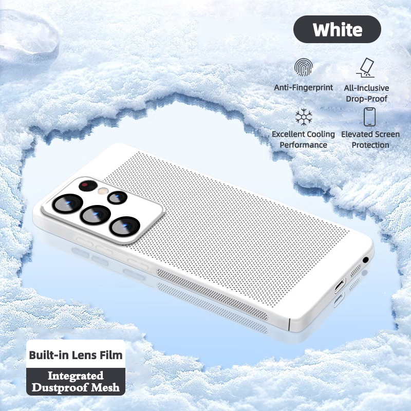Honeycomb Ventilation Grid Heat Dissipation Case Cover for Samsung