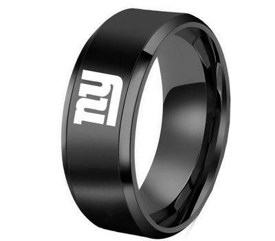 LIMITED EDITION  NEW YORK GIANTS    TITANIUM STEEL RING