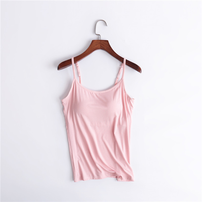 Tank With Built-In Bra - Buy 3 free shipping