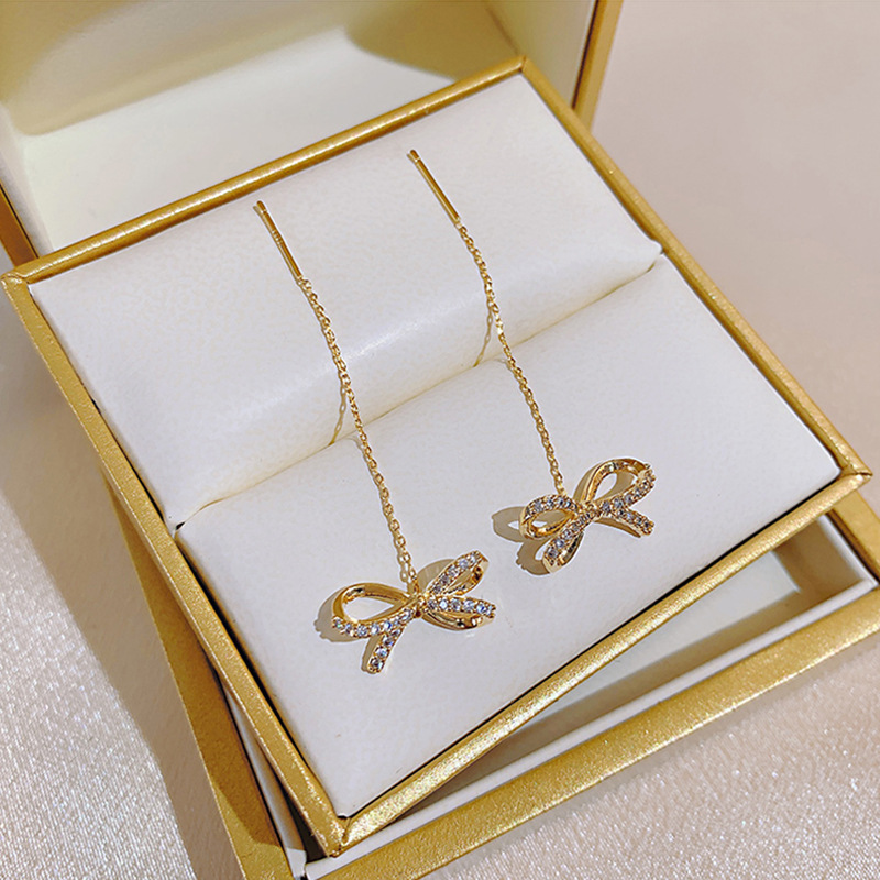 (HOT SALE)925 Sterling Silver Shiny Diamond Earrings