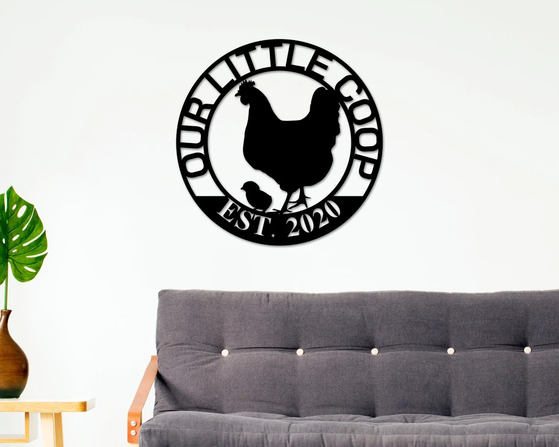 Custom Hen House Sign