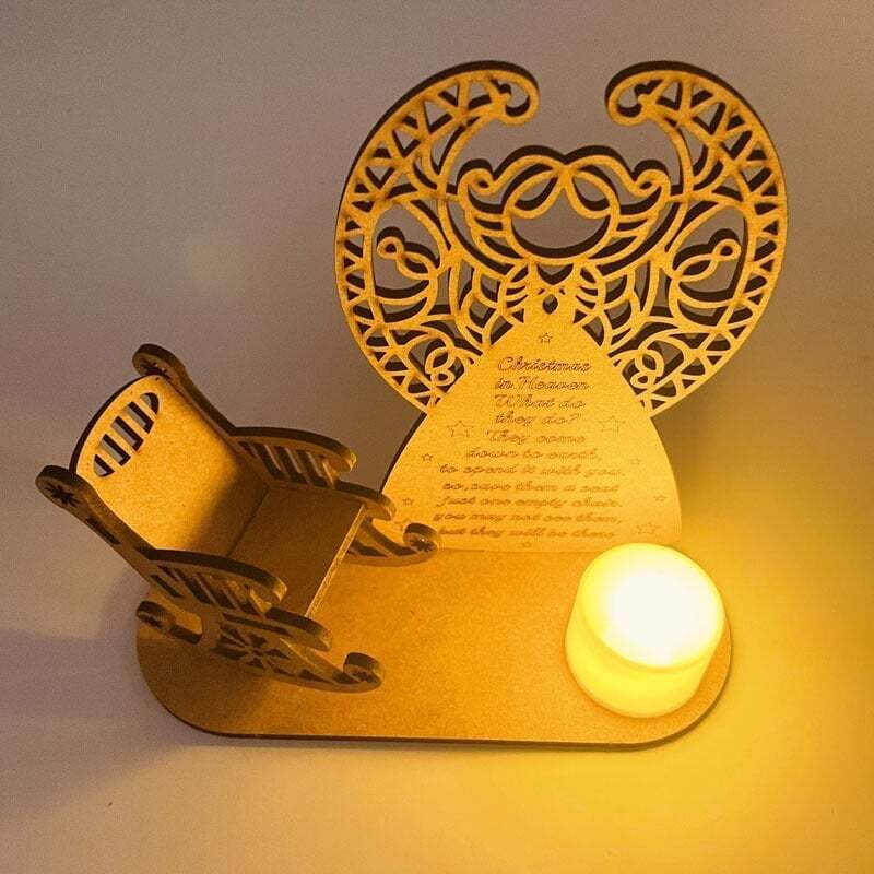 🔥HOT SALE - 49% OFF🔥Christmas Candle Memorial Display to Remember Loved Ones
