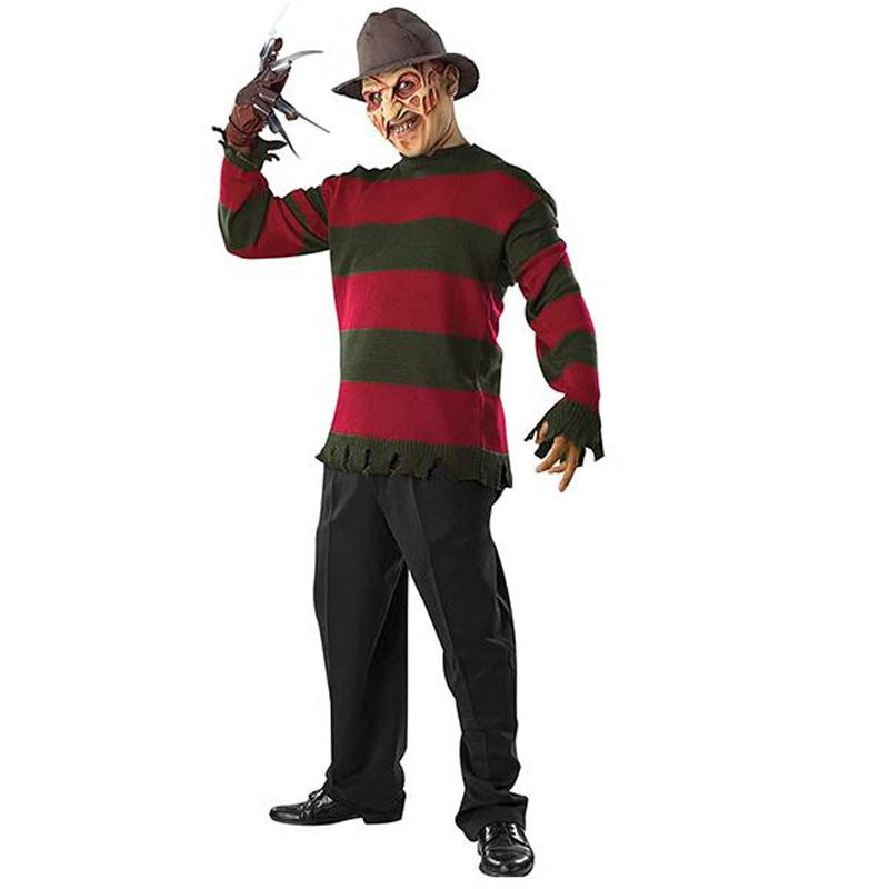 Halloween A Nightmare On Elm Street Super Deluxe Overhead Freddy Krueger Mask