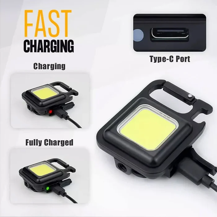 Multifunctional Keychain Emergency Light（Last day of special price, back to original price tomorrow）🔥🔥🔥