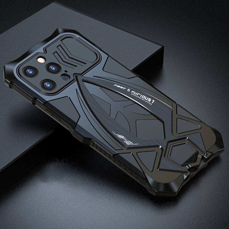 Metal Frame Protects Sports Car Case for iPhone