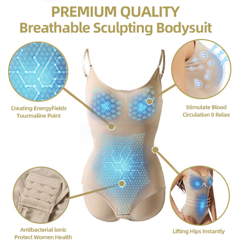 🧊Official Brand Store🧊2023 COLORIVERTM Ice Silk Ion Sculpting Bodysuit With Snaps(Limited time discount Last 30 minutes💎)