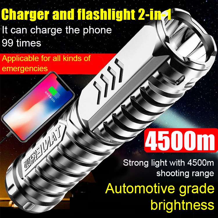 🔥(Last Day 50% OFF)🔥Multifunctional Rechargeable Flashlight🔥Buy 2 items and save 10% off & Free Shipping