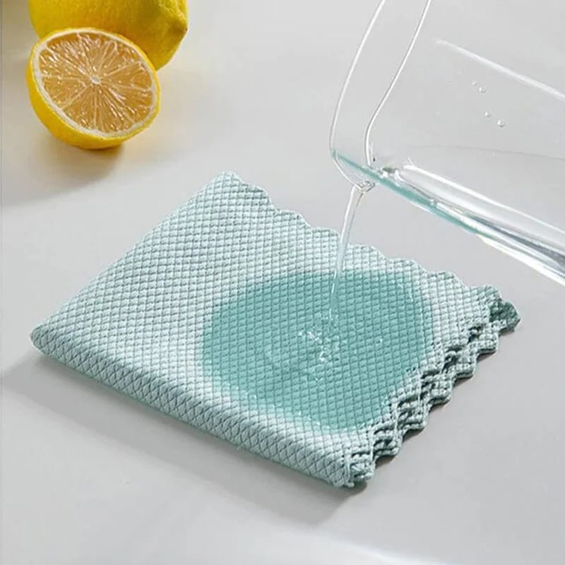 🔥Last day 70% OFF-Fish Scale Microfiber Polishing Cleaning Rag