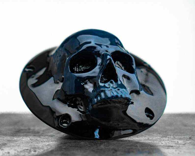 Harley-davidson Derby Clutch Cover With 3D Ancient Skull Theme