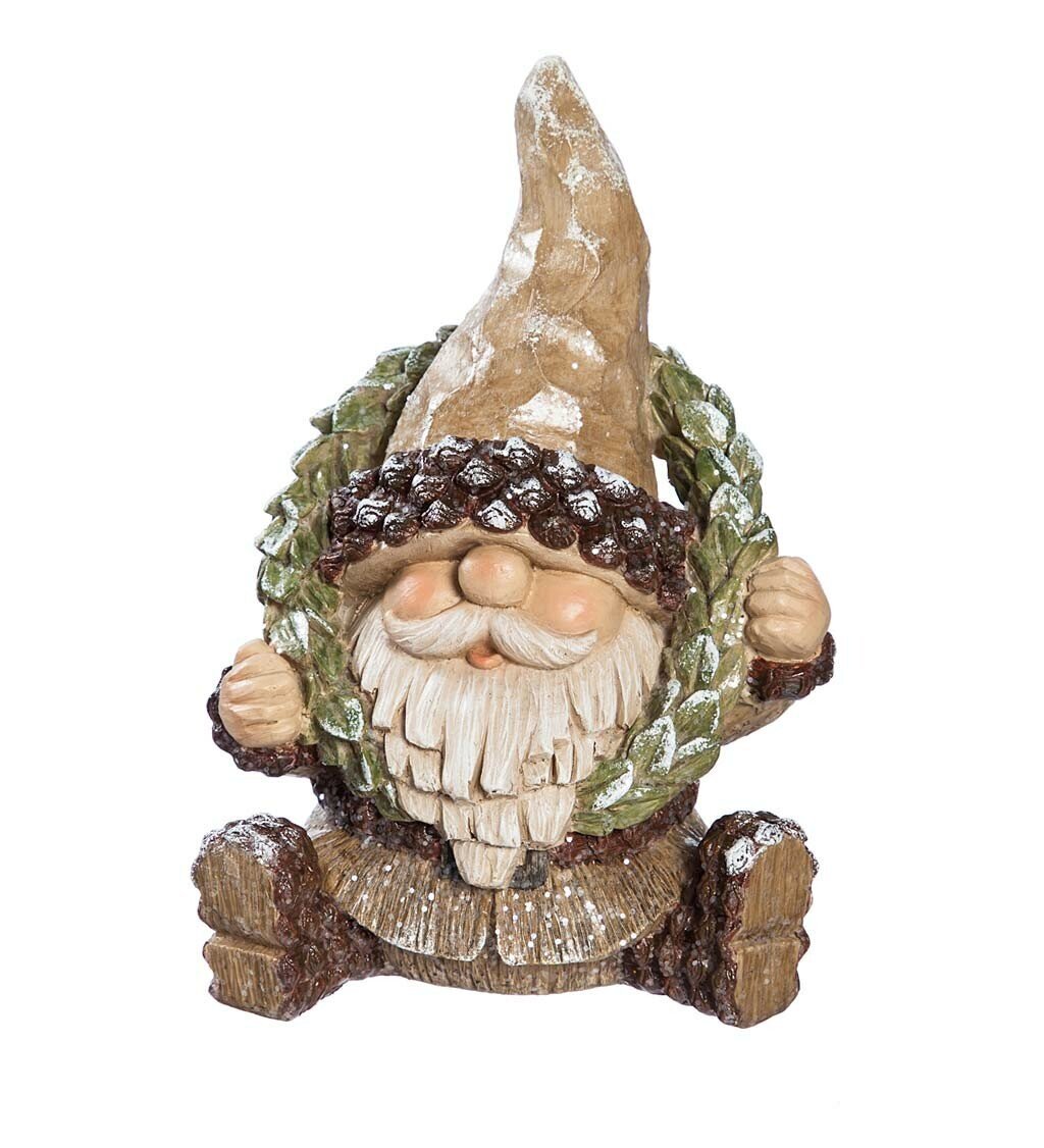 Woodland Holiday Gnomes, Set of 2