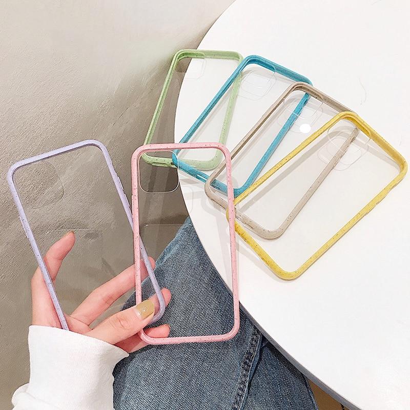 Colorful Lining Clear Case