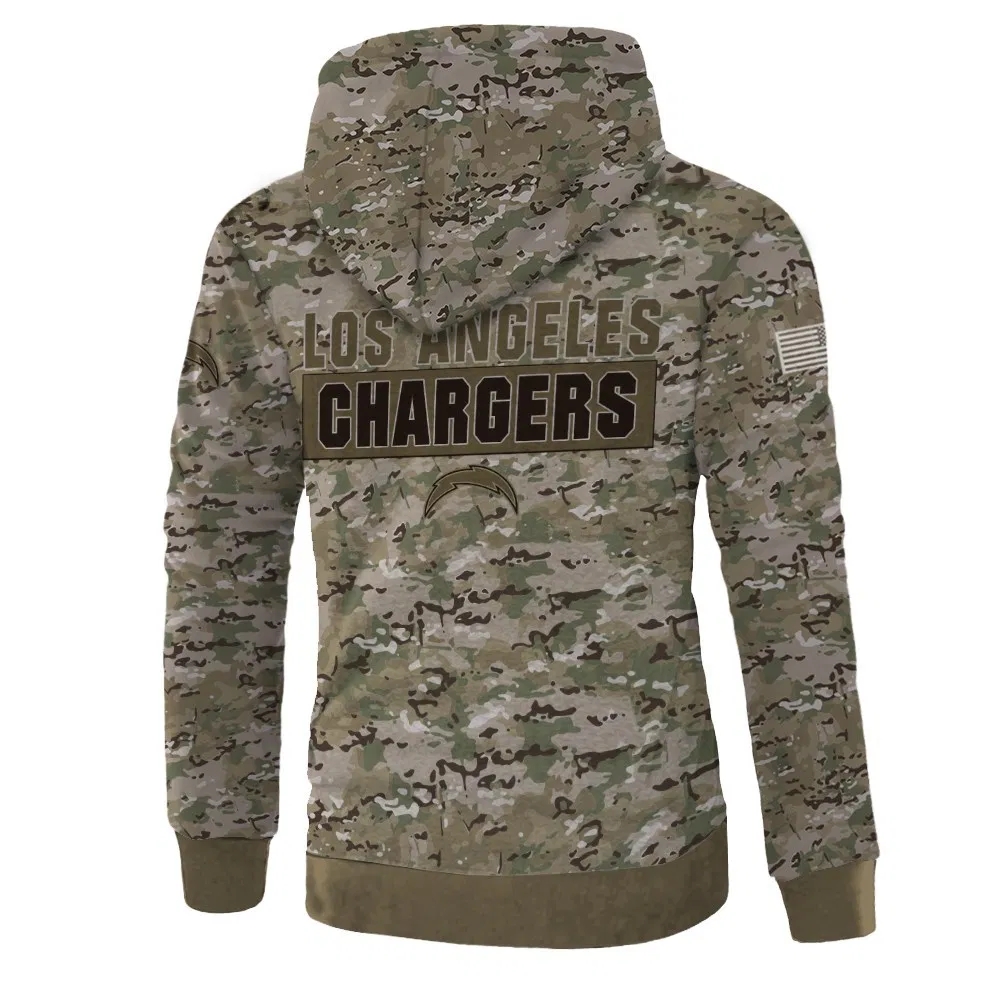 LOS ANGELES CHARGERS 3D HOODIE LLAC004
