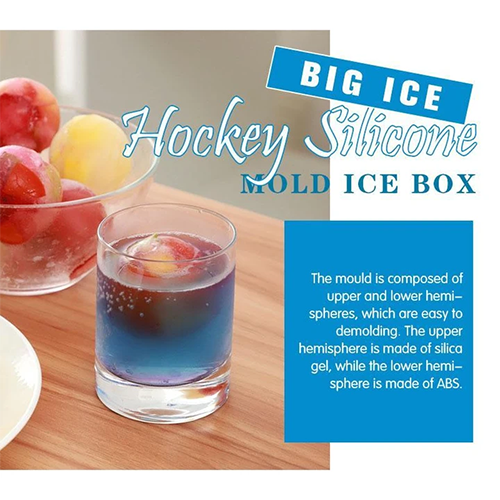🔥Big Ice Hockey Silicone Mold Ice Box