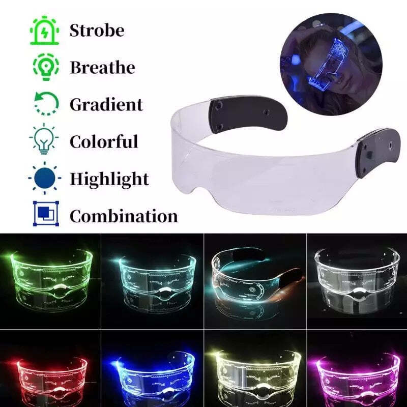 Futuristic Cyber Glasses