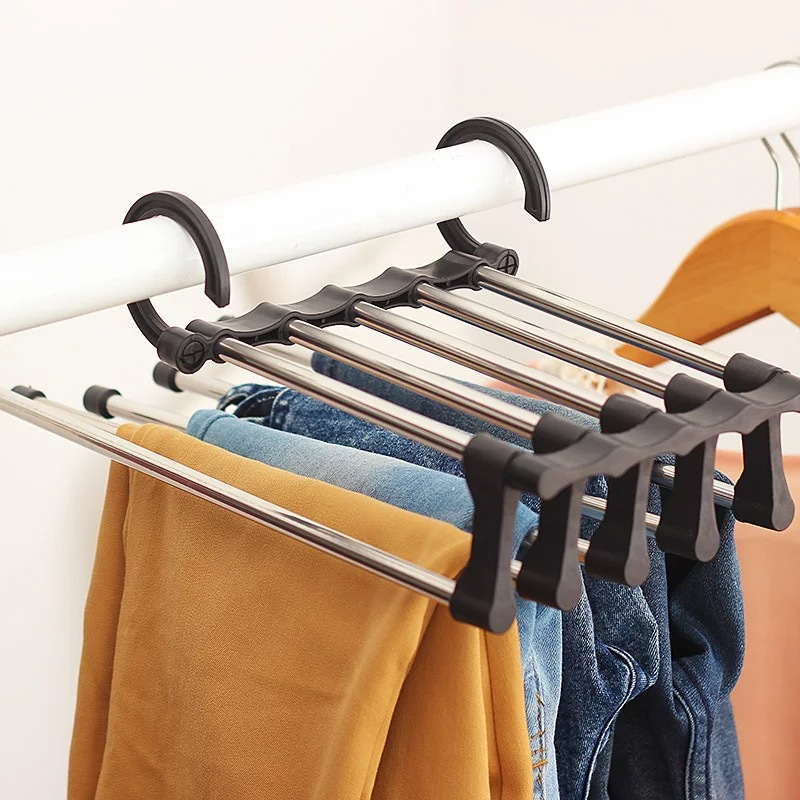 5-in-1 Space Saving Hanger ( Packing includes 2 pcs )