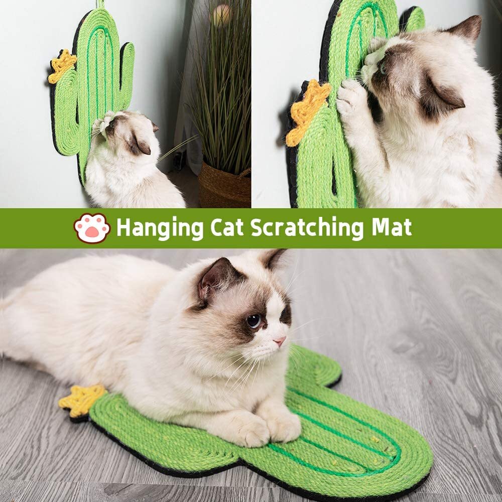 Durable Sisal Cat Scratch Mat for Indoor Cat Grinding Claws