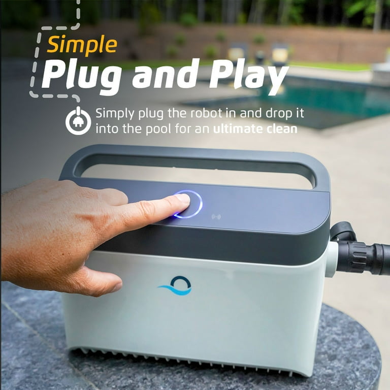 Dolphin Nautilus CC Plus Robotic Cleaner with Wi-Fi Ideal for In-Ground Swimming Pools up to 50 Feet Easy Access Top Load Filter with Fine Panels